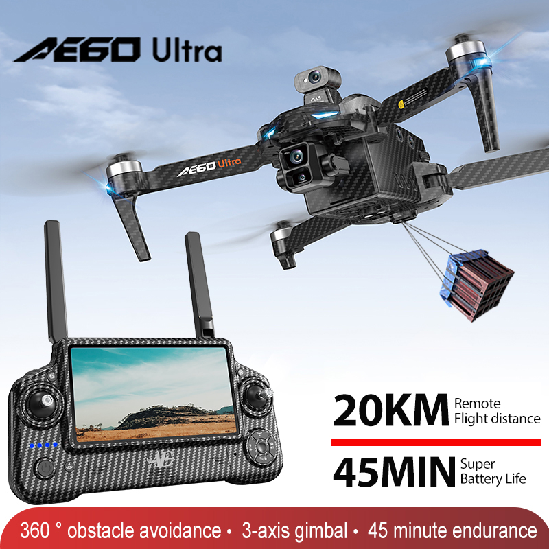 Drone Lidar - AE60 GPS Drone Professionale 8K Fotocamera