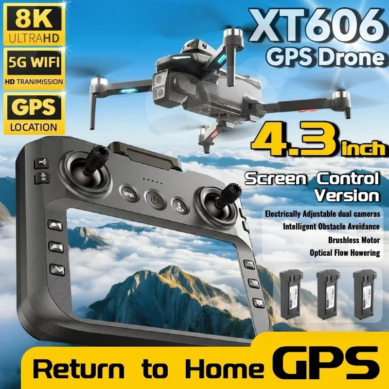 Drone Thermal Imaging - Miglior Offerta Drone XT606 MAX GPS